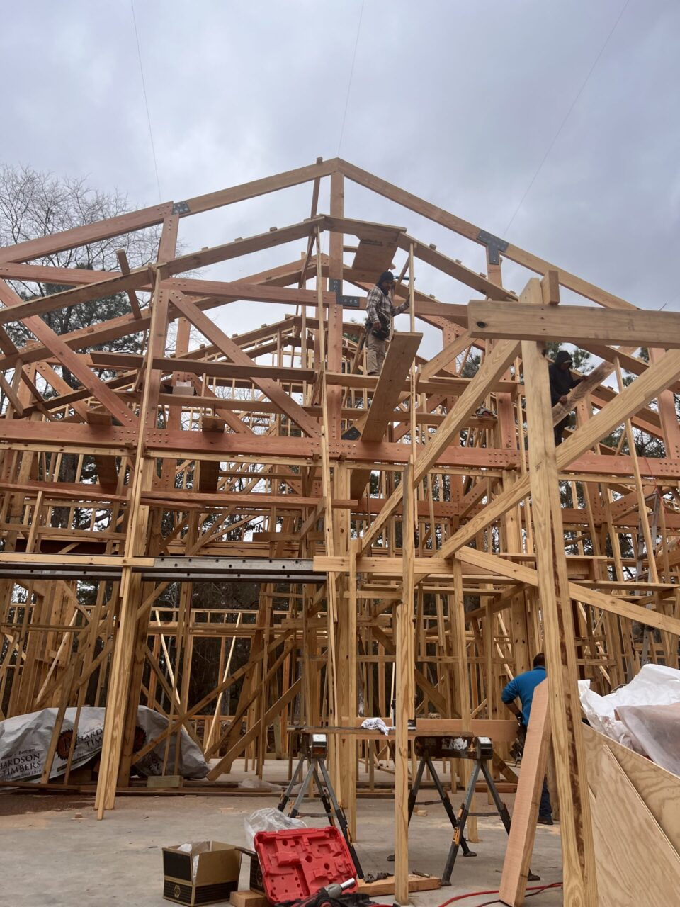 The Two Step Farm Dance Hall is vertical